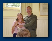 Rosie won the ladies' prize